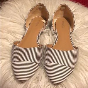 Merona Nautical Ballet Flats